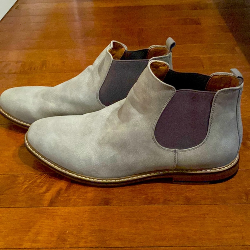 Light Grey madden boots